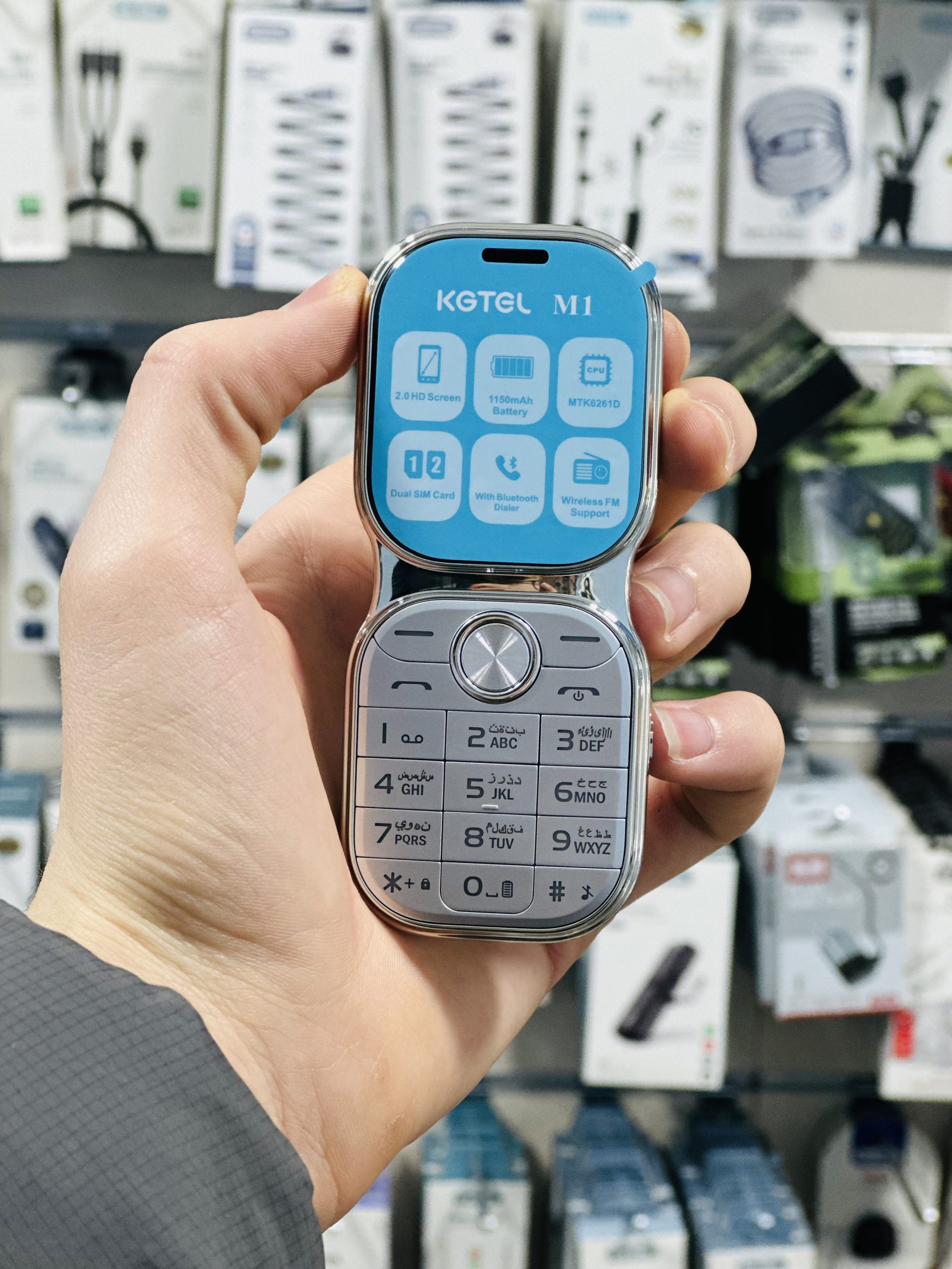 IMG_E9211 خرید گوشی مینی KGTEL M1 اصلی